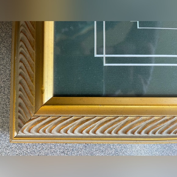 PATRICK DRICKEY SIGNED FRAMED PRINT GOLF JACK NICKLAUS ST. ANDREWS 2005 OPEN - Picture 9 of 15